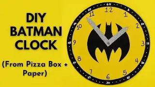 DIY Clock Making Ideas | How to Make Clock from Cardboard For School Project Easy
