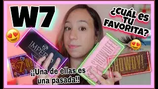 W7 | HOWDY, IMPERIO, SHOWOFF, WHATEVER | &iquest;Cu&aacute;l es tu favorita? | PRIMOR