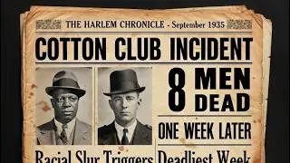 1935 News: Dutch Schultz's Racial Insult to Bumpy Johnson &mdash; 8 Men Dead in a Week