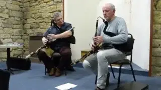 Ronan Browne & Jimmy O'Brien Moran, Morpeth Bagpipe Museum Jan 2016