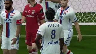 PES6 Lyon vs Besiktas Europa League patch stonecold 2017