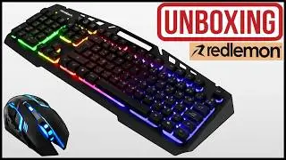 Unboxing - Teclado Gamer Redlemon 💻