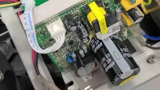 How to unplug connectors from the control board
