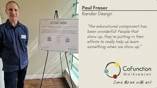 CoFunction Event Testimonial by Paul Fraser, Interior Designer