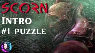 SCORN - Intro - First Puzzle - full gameplay