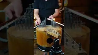 Sympathetic Nail Violin, an instrument you can tune with a hammer