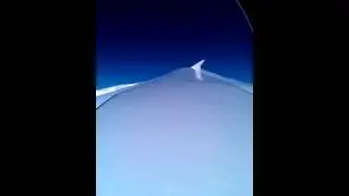 A380 wing flex during turbulence