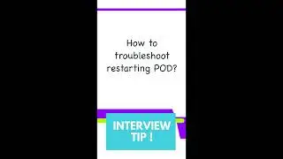 How to troubleshoot a restarting POD? #devops