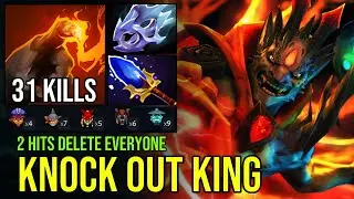 31 Kills Knock Out King Lion! Insane Right Click Burst Damage Even Ursa Can't Stop Him! Dota 2