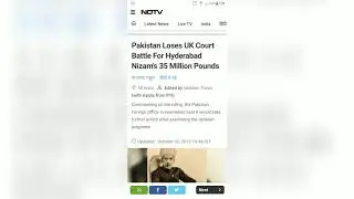 Pakistan Loses UK Court Battle For Hyderabad Nizam's 35 Million Pounds