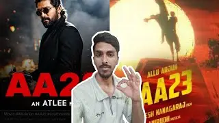 Allu Arjun AA23 announcement teaser 