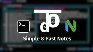 Note-Taking with Neovim: Keep It Simple, Keep It Fast!