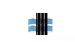I made a Wave Animation using Barrier Grid Animation on WPS PDF PowerPoint
