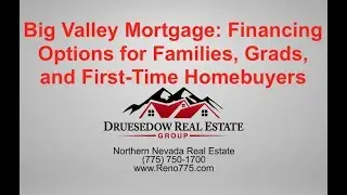 Financing Options for First-Time Homebuyers | Reno Nevada Homes for Sale