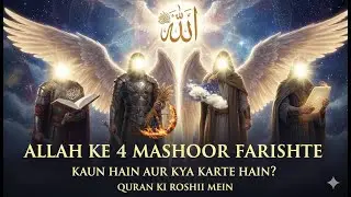 Jibraeel, Mikaeel, Israfil, Izraeel, 4 Farishton Ki Haqeeqat? |Maut Ka Farishte kon sa h,