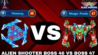 Galaxy Attack Alien Shooter Boss 46 Flowey Vs Boss 47 Mage Punk By Zambario Gamers