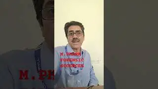 M.PHARM FORENSIC SCIENCES#you ,#you tube video#you tube shorts