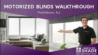 Custom Motorized Shades Installation in Morristown, NJ | Luxury Window Treatments