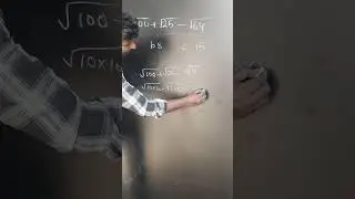 how to solve square root with SML #trending #learning #class #video #new #viral #art #maths #learn