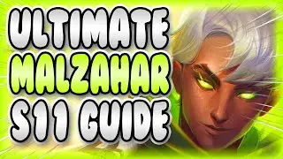 HOW TO PLAY MALZAHAR (Ultimate Malzahar Guide) | Malzahar Guide S11 - League Of Legends