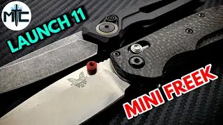 Benchmade Mini Freek and Kershaw Launch 11 Unboxing and Initial Reaction
