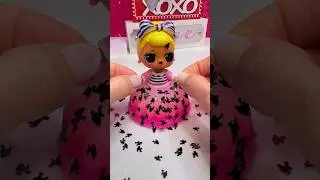 LOL Surprise Mix & Make birthday cake 🎂👗. #lolsurprise #collectlol #unboxingtoys