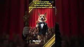 &ldquo;This Dog Beat Every Human Actor&hellip; And Won an Oscar 😳🏆&rdquo; Real or AI  #comedy #memes