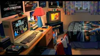 7:30 Hours of Dreamy Synthwave 1984 BedroomAmbience for Sleep & Focus