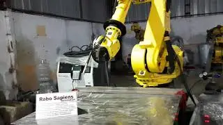 Welding Fanuc Robot - Used Welding Robot R2000iA by Robo Sapiens Automation, Pune, INDIA.