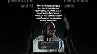 Quavo says Offset might be on his new album &ldquo;SATCHAMO&rdquo;! Are the Migos making a comeback?! #quavo