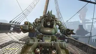 Fallout 4: Recieving The Unique Broadsider/The U.S.S. Constitution Fly's!