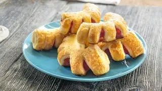 Puff Pastry Strawberry Bear Claws Recipe