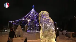 В Центральном парке культуры и отдыха зажгла свои огни главная новогодняя ёлка Новоуральска