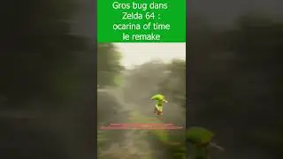 Gros bug dans Zelda ocarina of time, le remake #zelda64 #oot #zelda #bug #remake #unrealengine