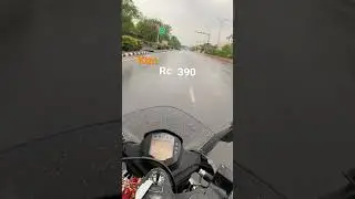 Ktm rc 390 break test /good break system 😎