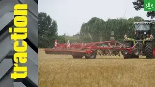 Kverneland Turbo 6500T und 8000T in der traction-Arbeitsprobe
