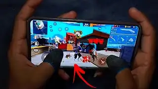 Handcam 🎯 Free Fire Custom 1vs4 📱 black colour FF 