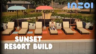 🌴 Inzoi Speed Build: Sunset Resort 🌅