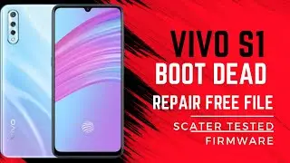 Vivo S1 1907 PD1913F dead boot repair Free Tested readed scater file Unlock tool flashing