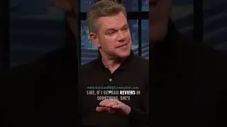 Дочь Мэтта Дэймона смотрит только его ПЛОХИЕ ФИЛЬМЫ