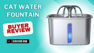 Best Stainless Steel Cat Water Fountain | Review | Buying Guide 2025