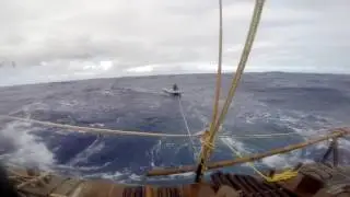 Cross the ocean on balsa rafts