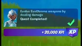 Fortnite - Evolve EvoChrome weapons by dealing damage- Chapter 3 Season 4