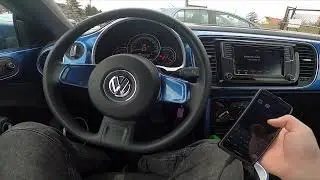 Volkswagen Beetle 2011-2017 &ndash; Como tocar m&uacute;sicas do smartphone via Bluetooth