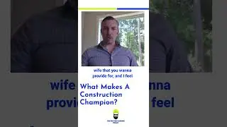 What Makes a Construction Champion? Embracing Technology and Professionalism! #podcast #construction