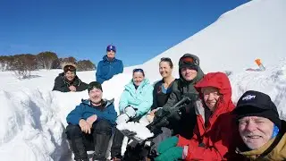 Nordic Trails Perisher Snowshoeing Snow Fun !