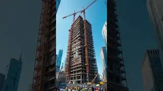⚠️ Instant Disaster! Tower Crashes Down #BuildingCollapse #CityDisaster #HugeBuildingCollapse #Short