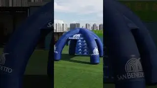 🏞 Outdoor Inflatable Exhibition Advertising Tent! 🎈 #inflatable #tent #event