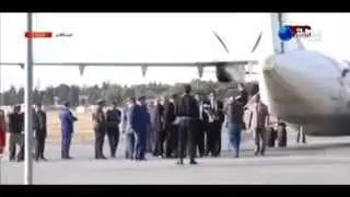 لحظة وصول الوفاق إلى مطار سطيف متوجا بكأس رابطة إفريقيا