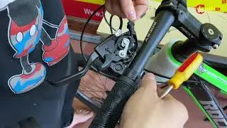 Hướng dẫn thay dây đề , tay đề, dây phanh khi bị đứt do tai nạn